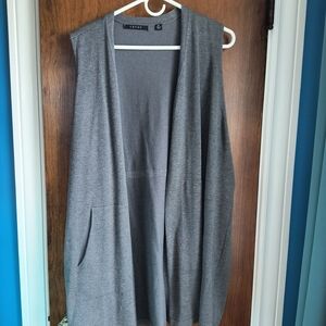 Cyrus Charcoal Open Front Cardigan Great Condition With Pockets 🌞